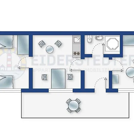 Apartment Wohnung-lee-eg-hinten-id-283